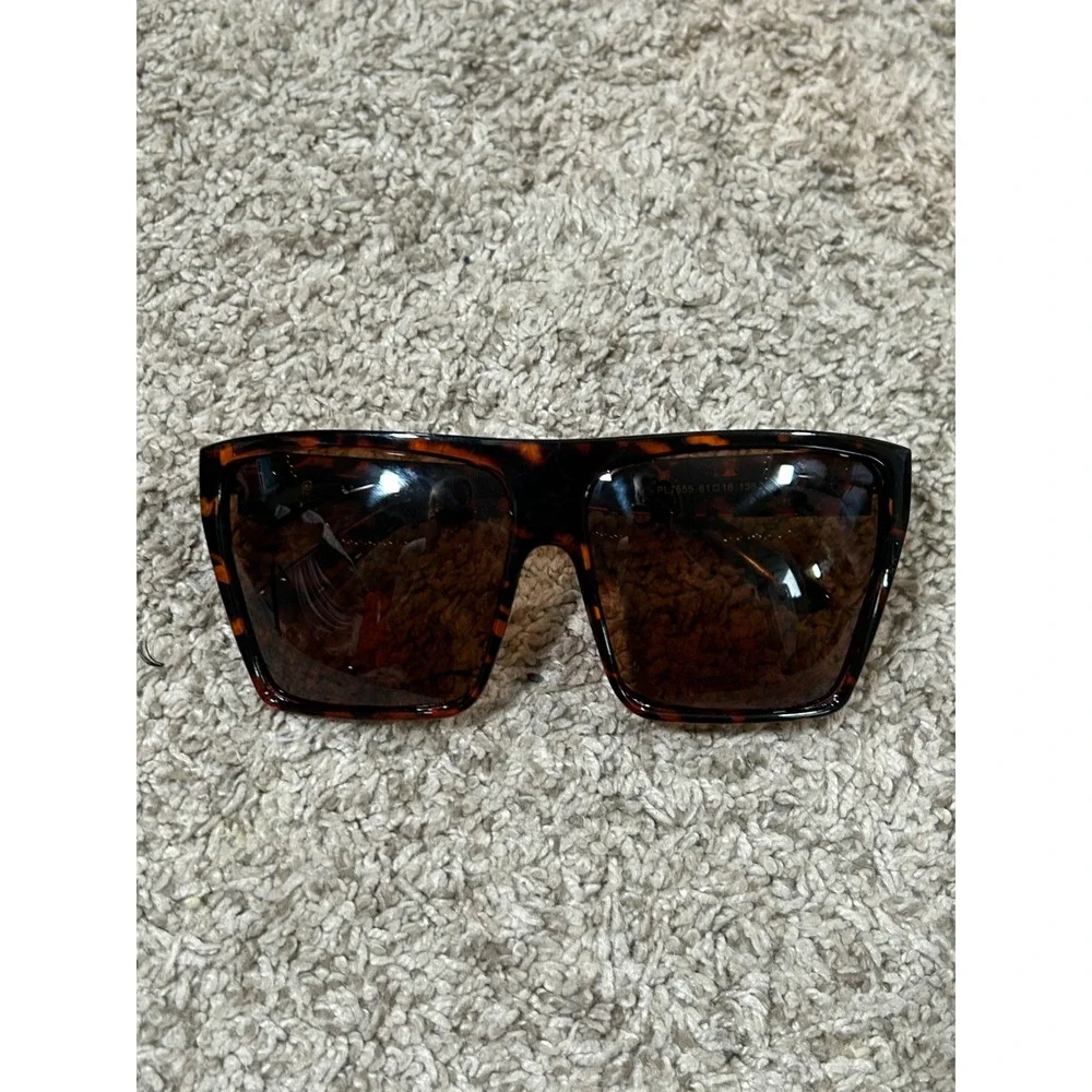 Oversized Big Tortoiseshell Polarized Sunglasses Square‎ Frame Women's Fashion